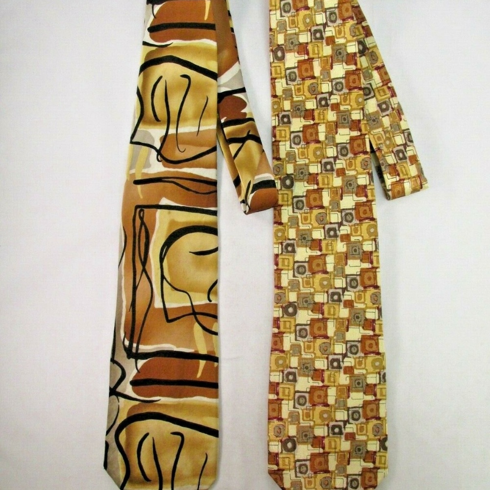 Jerry Garcia Men's Silk Ties Lot of (2) - Picture 2 of 6